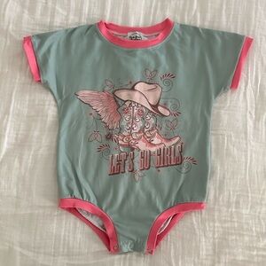 Let's Go Girls Romper